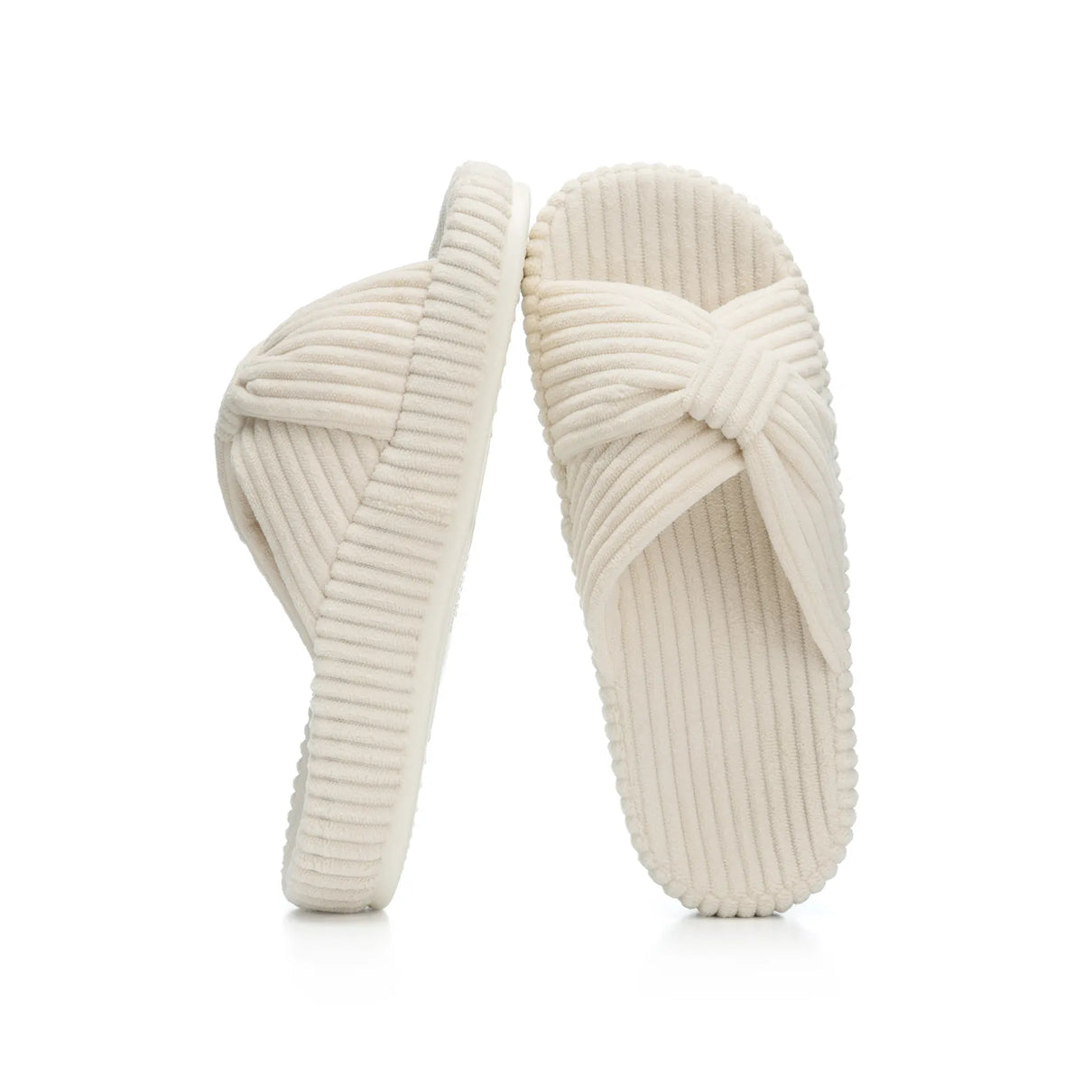 HODY - Pantofole in memory foam Vanilla Cloud (edizione con supporto dell'arco plantare)