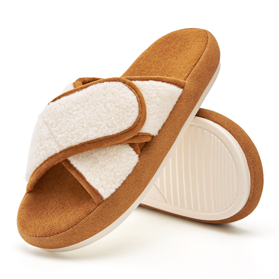 Zapatillas ajustables Sunday Caramel Cream