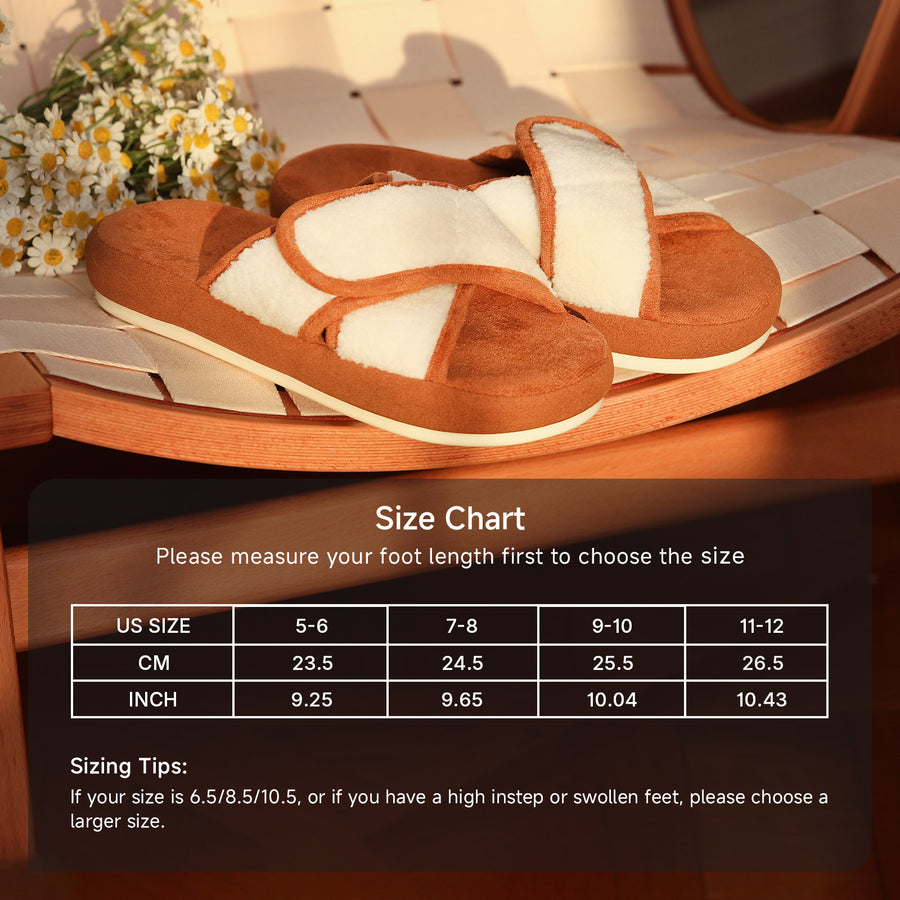Zapatillas ajustables Sunday Caramel Cream