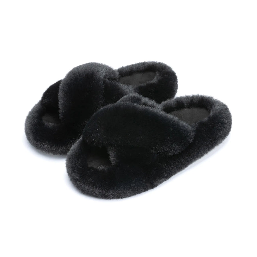 Chaussons compensés moelleux Mira