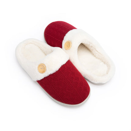 BUTTON Scuff Slippers