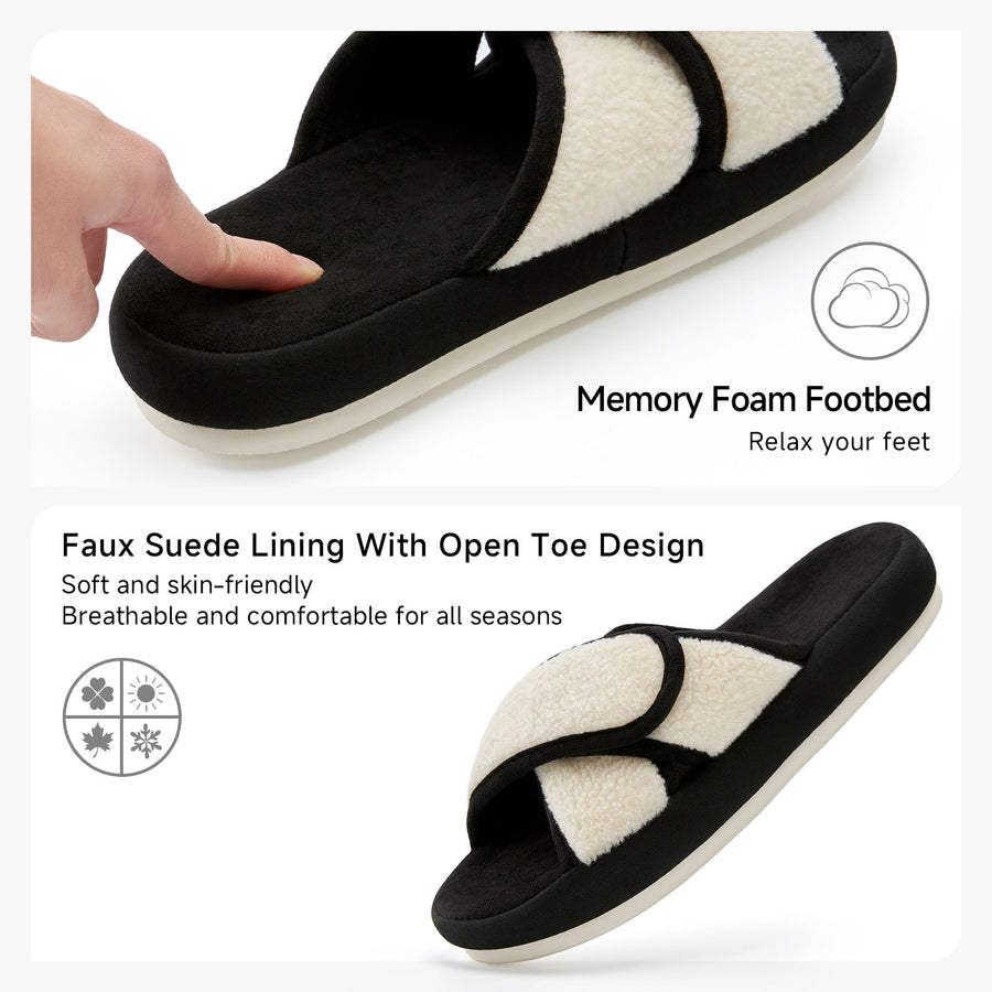Sunday - Pantuflas ajustables panda