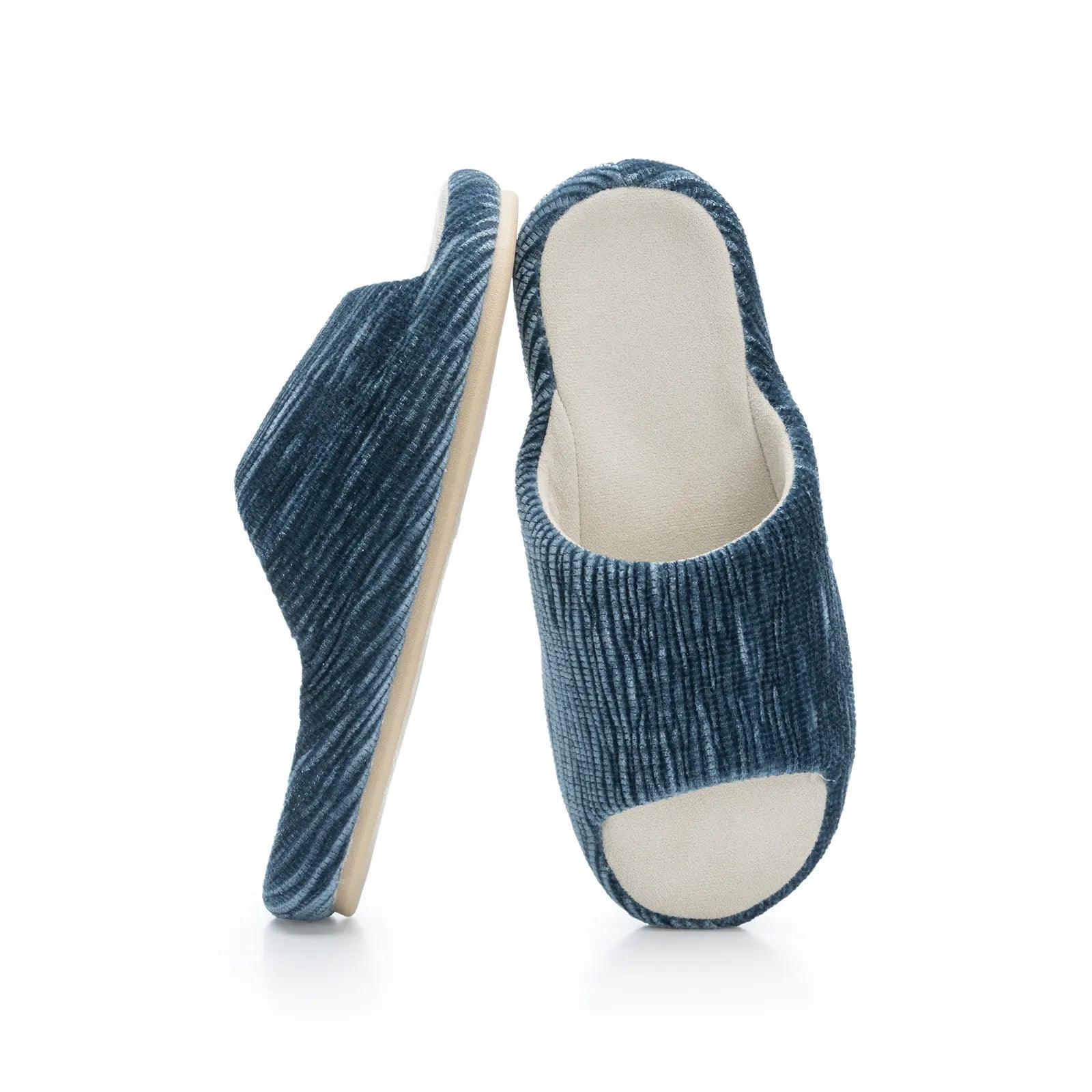 Scallop - Chaussons Deep Sea Blue à semelle souple