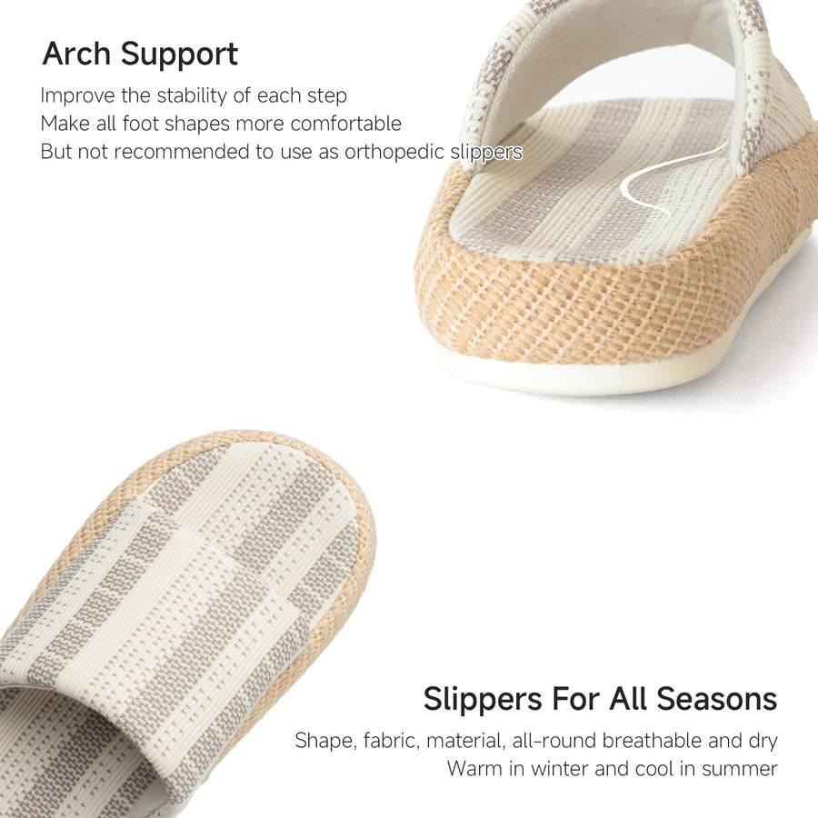 Horizon - Pantuflas acolchadas amanecer y bruma