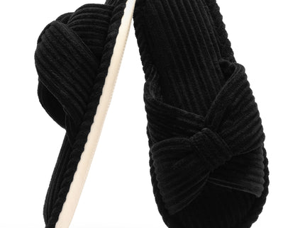 BOWDY Manchestertofflor med Rosett