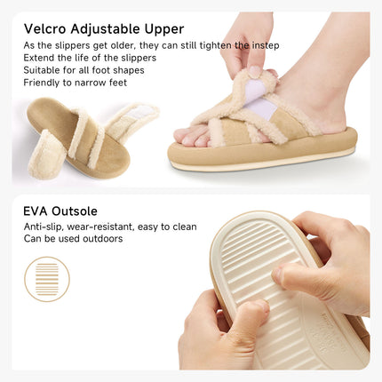 Meadow Pantofole Regolabili Fawn