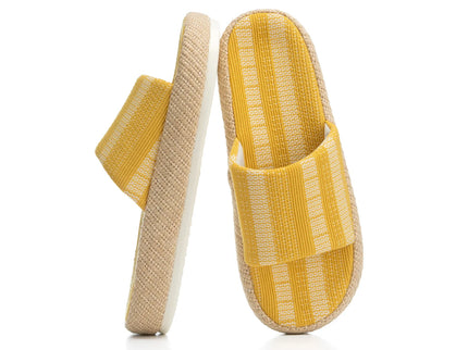 Horizon - Gouden-uurkleurige pantoffels met demping