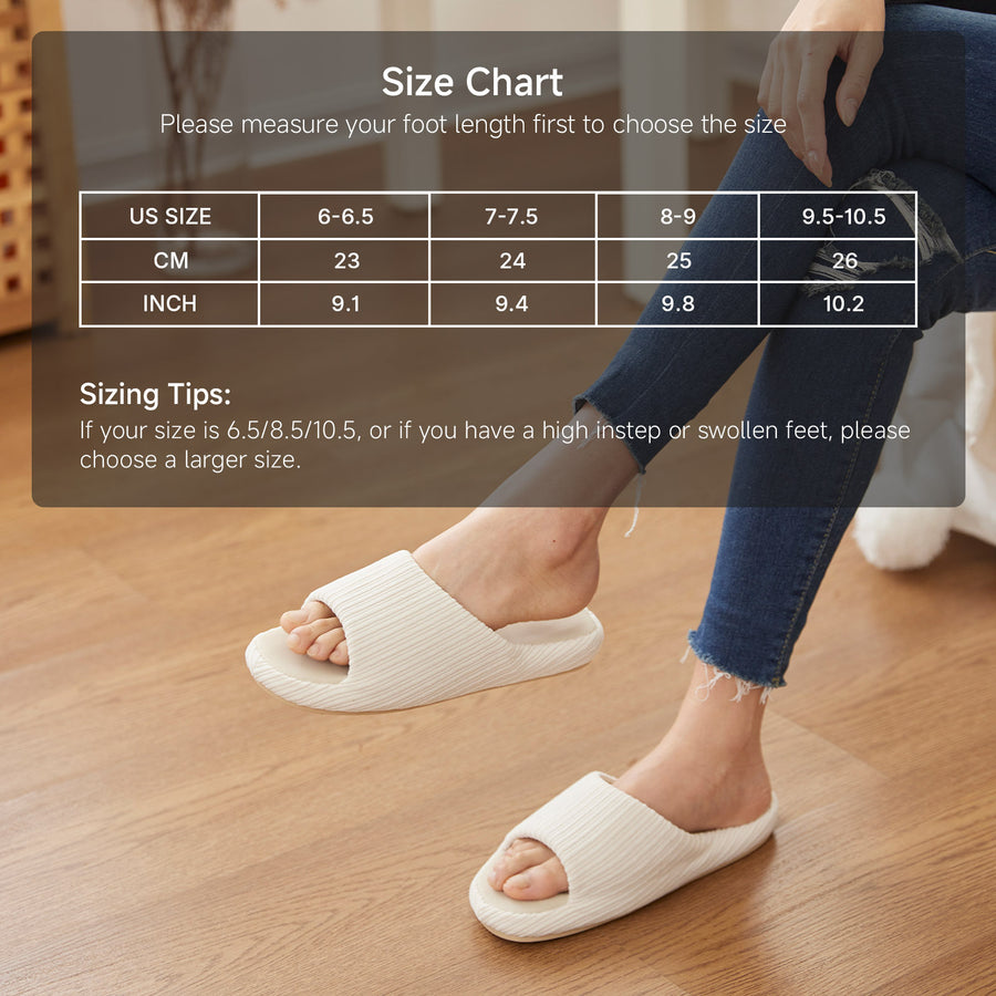 Scallop - Silk White Soft Sole Slippers