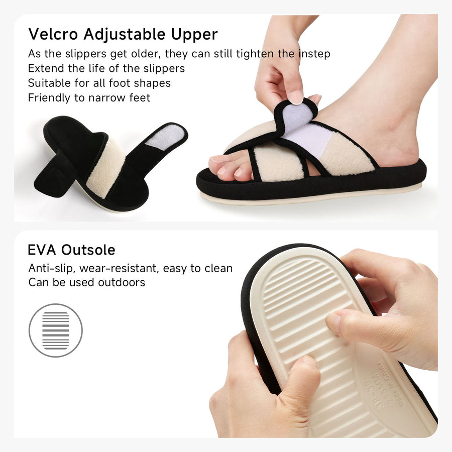 Sunday - Pantuflas ajustables panda