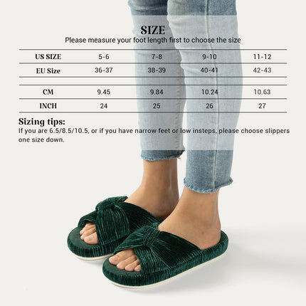 Luxurious Pearl Velvet Slippers