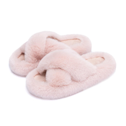Mira Plush Platform Slippers