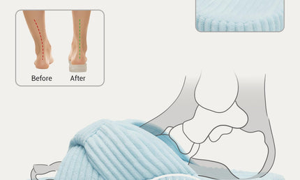 HODY Memory Foam Slippers (Supportive Arch Edition)