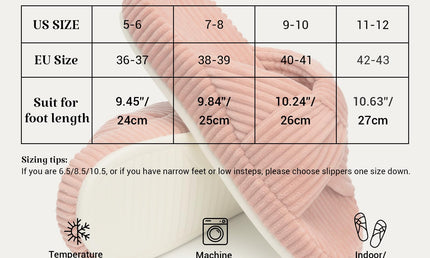 HODY - Rose Sorbet Memory Foam tøfler (Støttende Bueutgave)