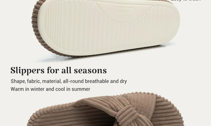 HODY - Hazelnut Latte Tofflor i Memory Foam (Stödjande Hålfotsstöd)