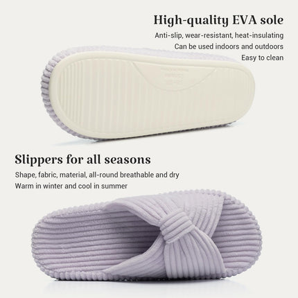 HODY - Lavender Mist Memory Foam Slippers (Supportive Arch Edition)