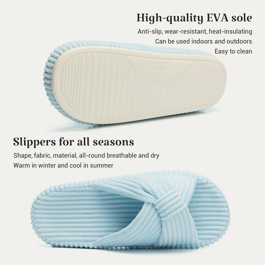 Chaussons HODY en mousse à mémoire de forme (confort et soutien renforcés)