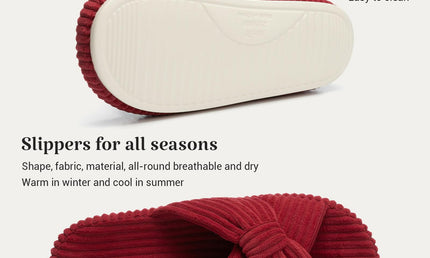 HODY - Pantofole in Memory Foam al Vino di Gelso (Edizione con Supporto per l'Arco)