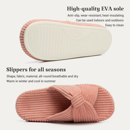 HODY - Rose Sorbet Memory Foam Slippers (Supportive Arch Edition)