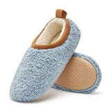 Soft sky blue with chestnut trim
