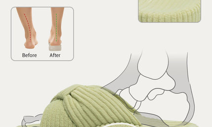 HODY Memory Foam Slippers (Supportive Arch Edition)