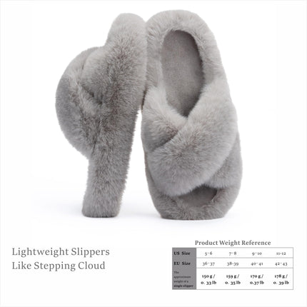 Mira Plush Platform Slippers