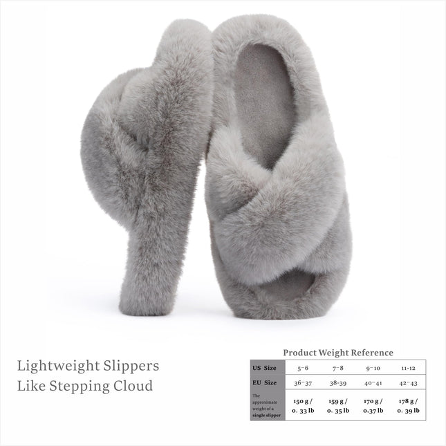 Mira Plush Platform Slippers