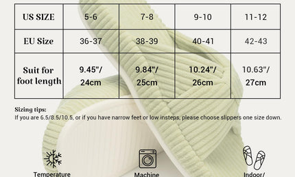 HODY Memory Foam Slippers (Supportive Arch Edition)