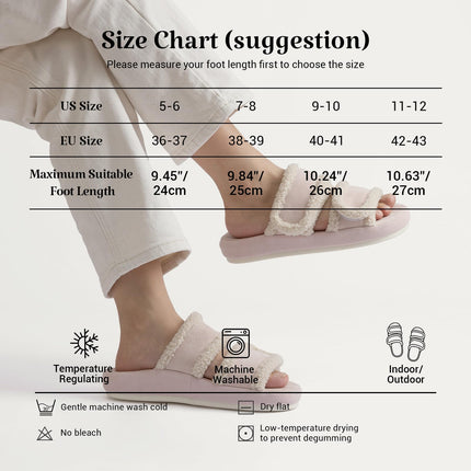 Blush Cloud Adjustable Arch Support Slippers