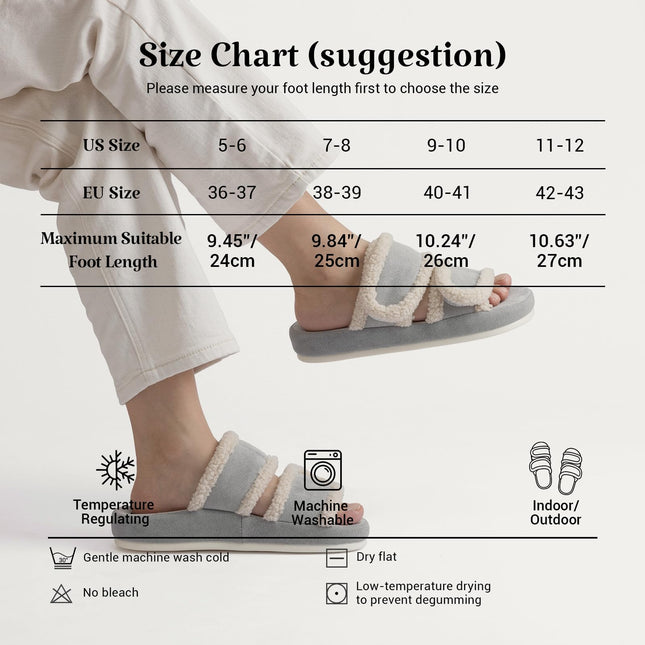Panda Adjustable Arch Support Slippers