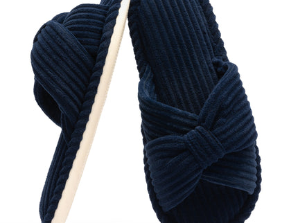 BOWDY Manchestertofflor med Rosett