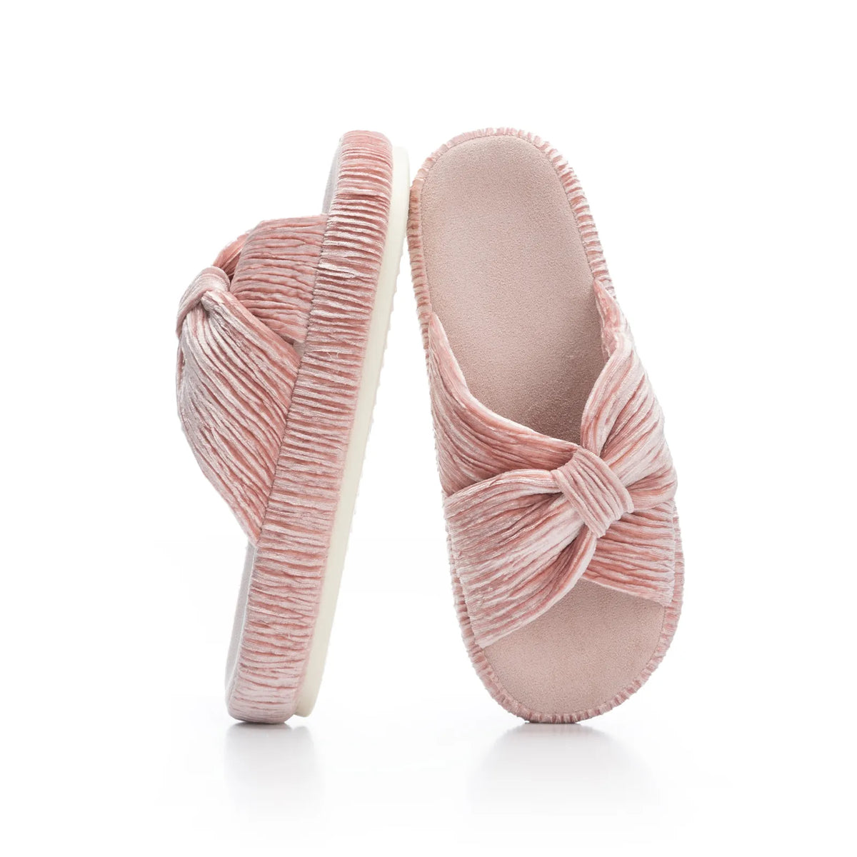 HODY - Chaussons Almond Blossom en mousse à mémoire de forme
