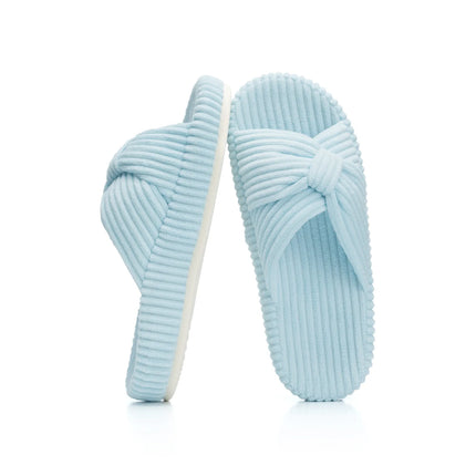 HODY - Blue Hydrangea Memory Foam Slippers (Supportive Arch Edition)