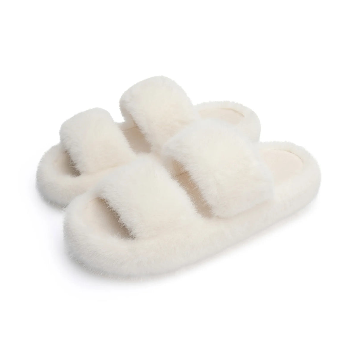 Pantofole morbide da interno Hush con punta aperta
