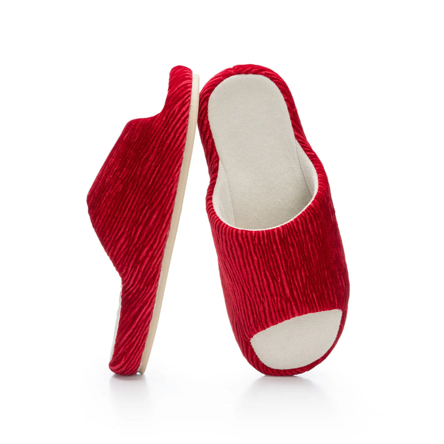 Scallop - Chaussons Chili Red à semelle souple