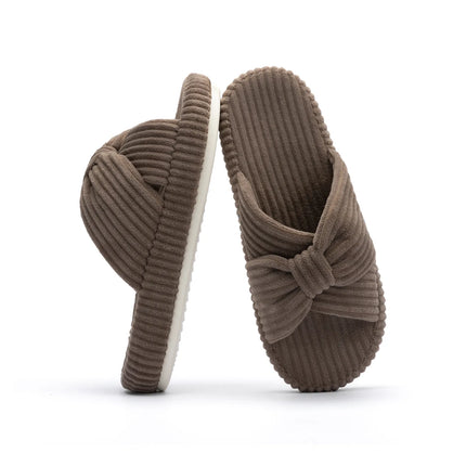 HODY - Chaussons Coffee en mousse à mémoire de forme
