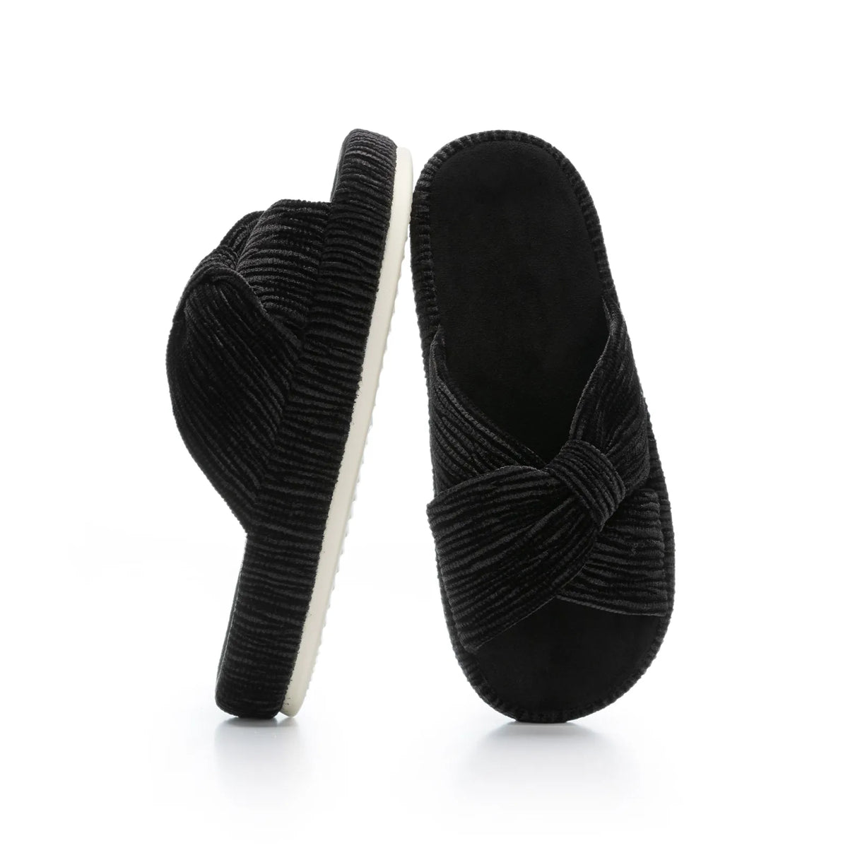 HODY - Pantofole in memory foam Black Diamond