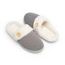 Grey_BUTTON_Warm_Scuff_Slippers