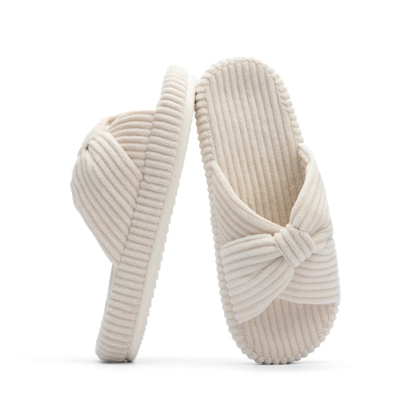 HODY Bowknot Memory Foam Slippers