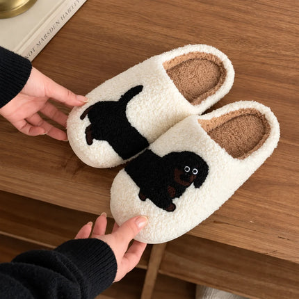 PawStory Plush Animal House Slippers