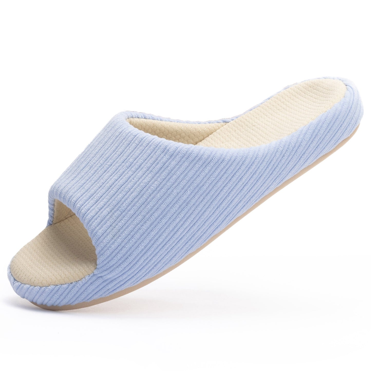 Chantomoo Womens Slipper Memory Foam Slippers Comfy House Slippers Rubber Sole Bedroom Cozy Indoor Outdoor Home Slipper Slides