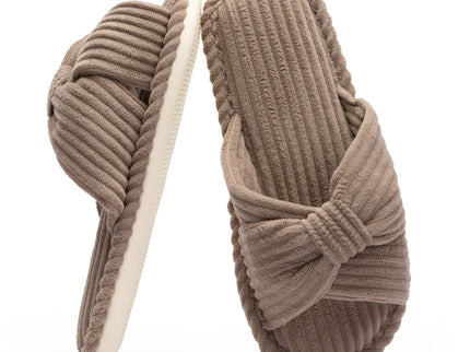 BOWDY Manchestertofflor med Rosett