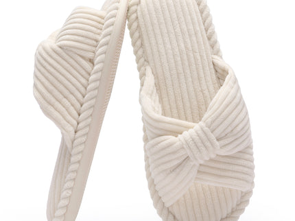 BOWDY Manchestertofflor med Rosett