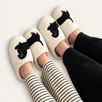 PawStory Plush Animal House Slippers