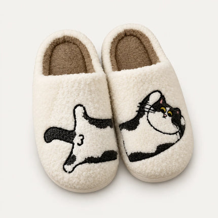 PawStory Plush Animal House Slippers