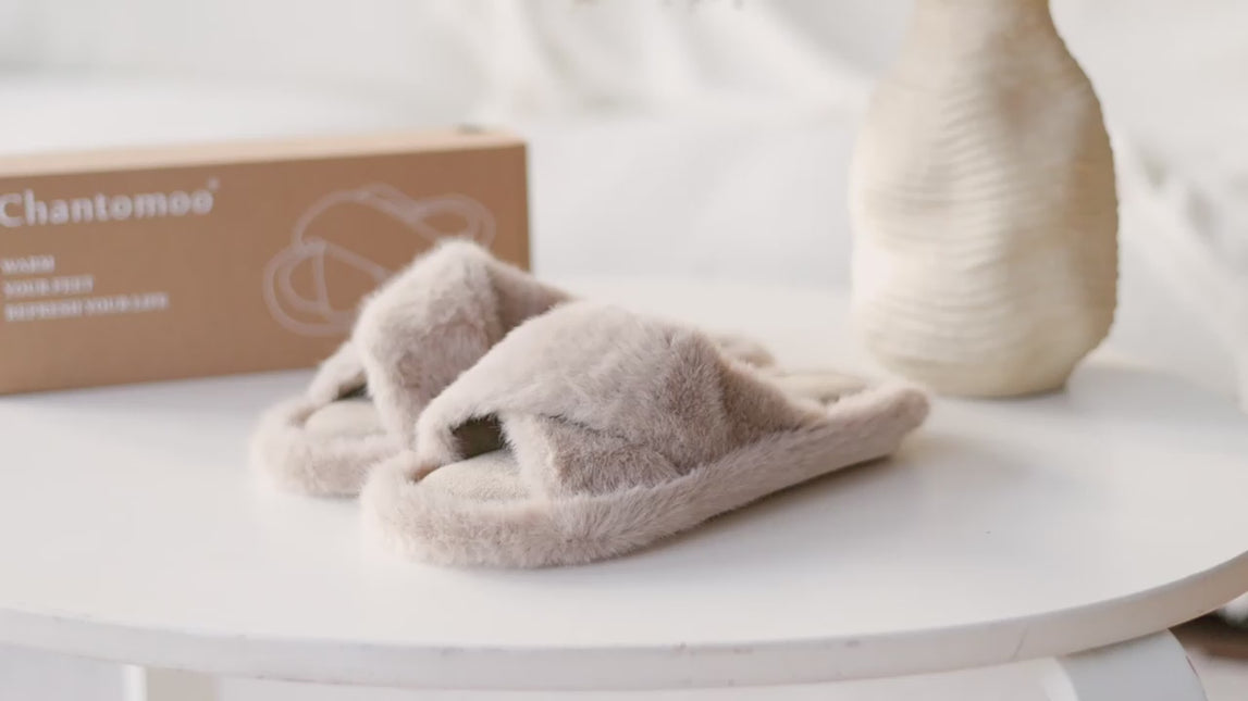 Fuzzy Anti-Skid House Shoes