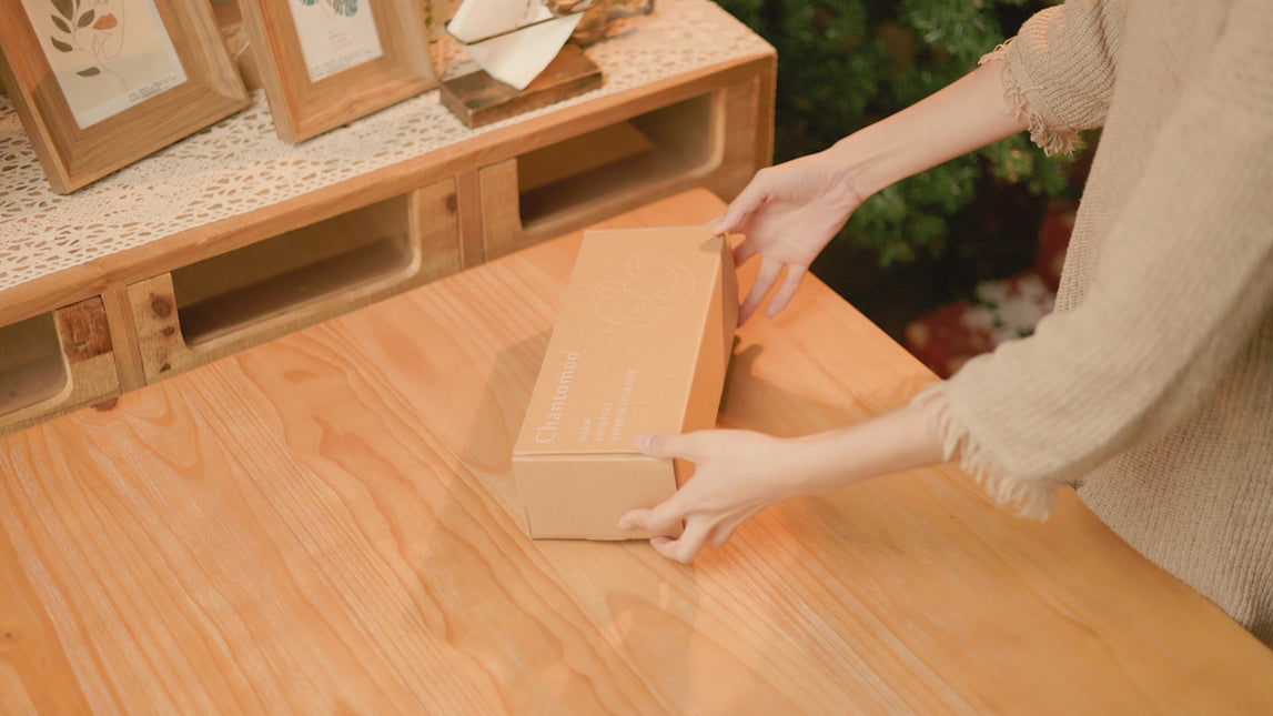 Chantomoo Damtofflor Blå Memory Foam Fuskpälsfodrade Öppna Tå-tofflor för kvinnor - US 12