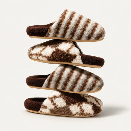Waverly Plush Closed-Toe House Slippers