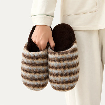 Waverly Plush Closed-Toe House Slippers