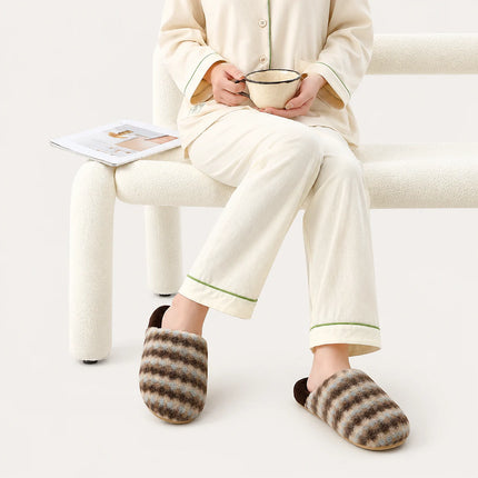 Waverly Plush Closed-Toe House Slippers