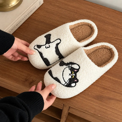 PawStory Plush Animal House Slippers